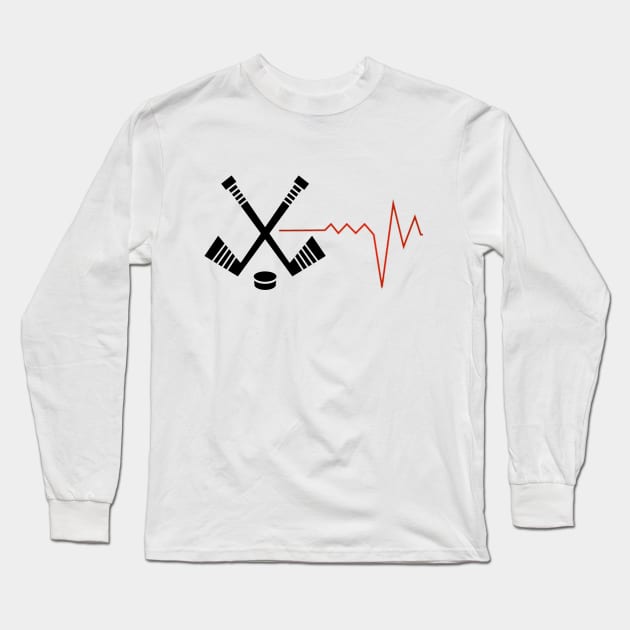 hockey fans Long Sleeve T-Shirt by yassinstore